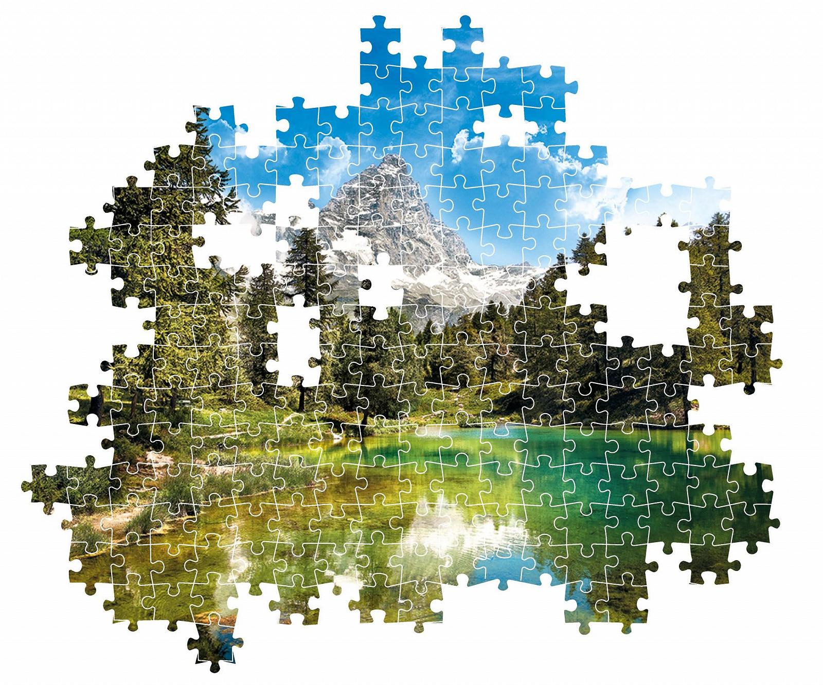 Пазл Clementoni Compact Blue Lake 1500 деталей, фото №4