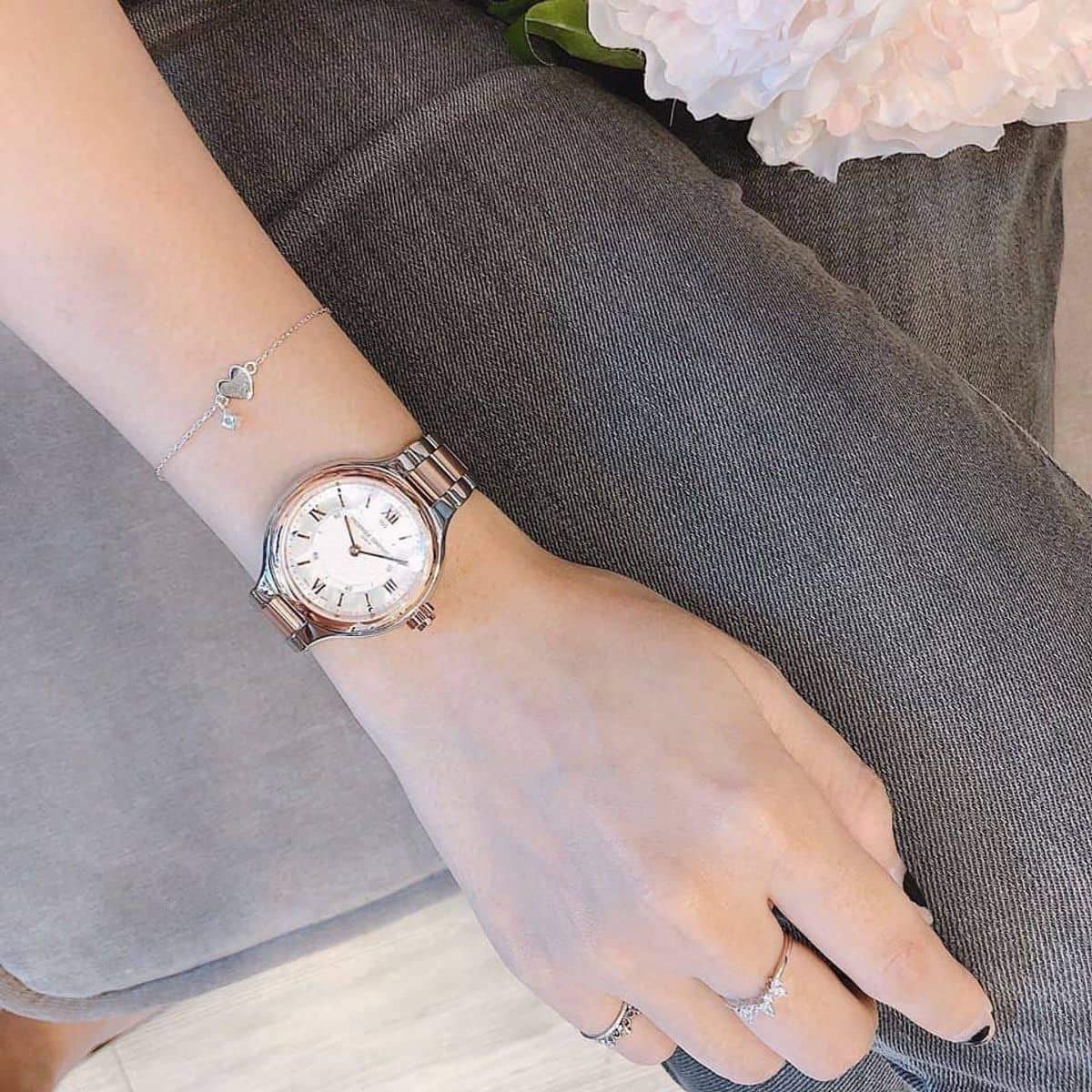 Женские часы FREDERIQUE CONSTANT FC-281WH3ER2B, фото №6