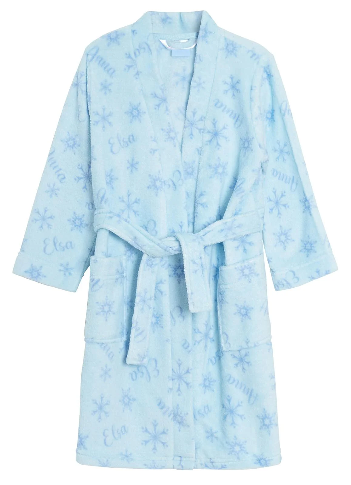 Комплект піжам Disney для дівчинки: халат + піжама, Холодне серце 2, набір нічного одягу з 3 предметів, фото №7