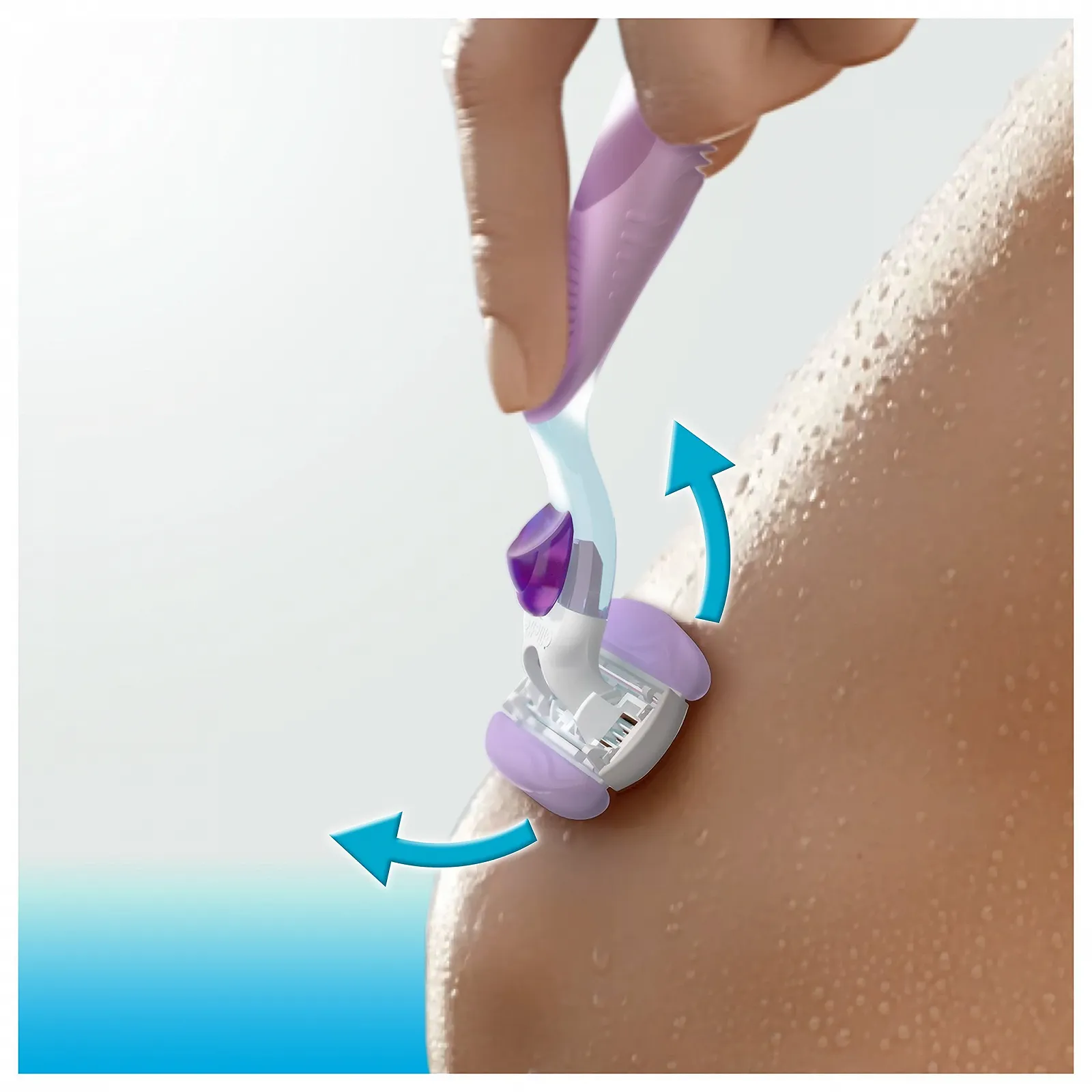 Сменные кассеты для бритья Gillette Venus Breeze 4 шт., фото №7 Сменные кассеты для бритья Gillette Venus Breeze 4 шт., фото №7