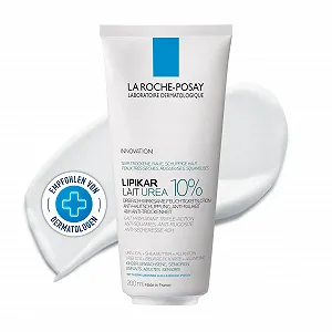 Молочко для тела La Roche Posay Lipikar Lait Urea 10% Увлажняющий 10% мочевины для очень сухой кожи, 200 мл - Фото 1