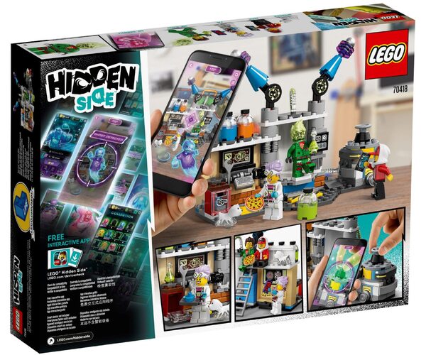 Конструктор LEGO Hidden Side Лаборатория призраков 70418, фото №8 Конструктор LEGO Hidden Side Лаборатория призраков 70418, фото №8