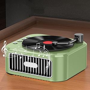Портативна колонка Maciun Wireless Turntable Високої Ємності 800 мАг Карманний Розмір synthetic.ua - Фото 1