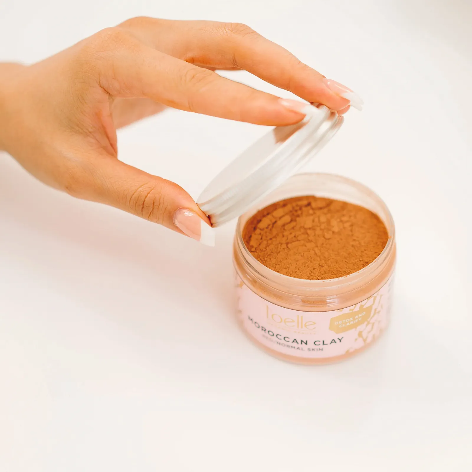 Маска для обличчя Loelle Червона Глина (порошок) для проблемної та комбінованої шкіри 150 г, фото №5