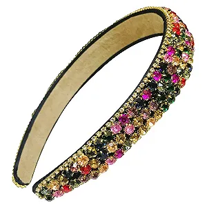 Обруч для волос JZK Блестящий Кристалл Страз - Фото 1