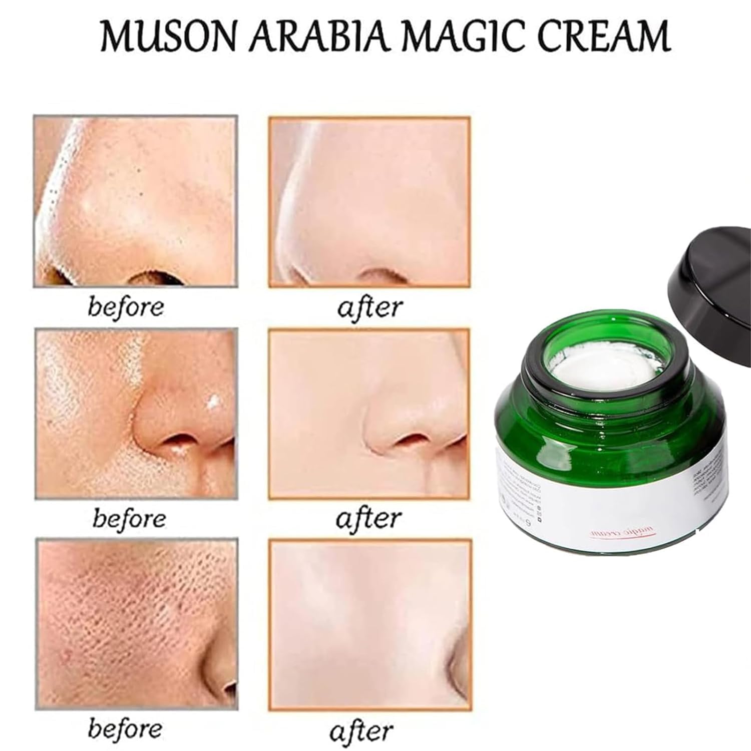 Крем Muson Magic Cream Collagen Hyaluron Foundation Light, фото №5