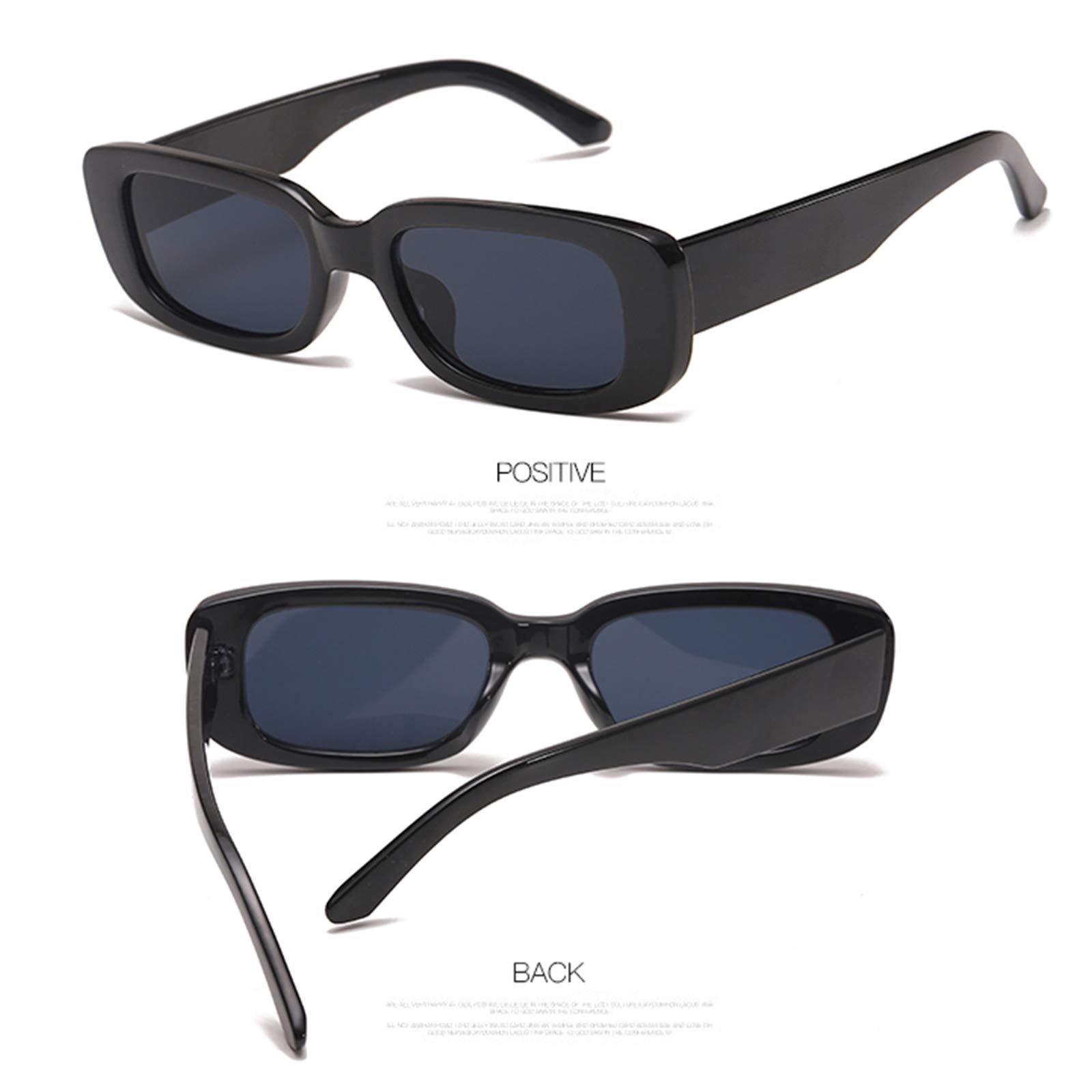 Солнцезащитные очки Lidiper Прямоугольные Винтажные UV 400, фото №5 Солнцезащитные очки Lidiper Прямоугольные Винтажные UV 400, фото №5