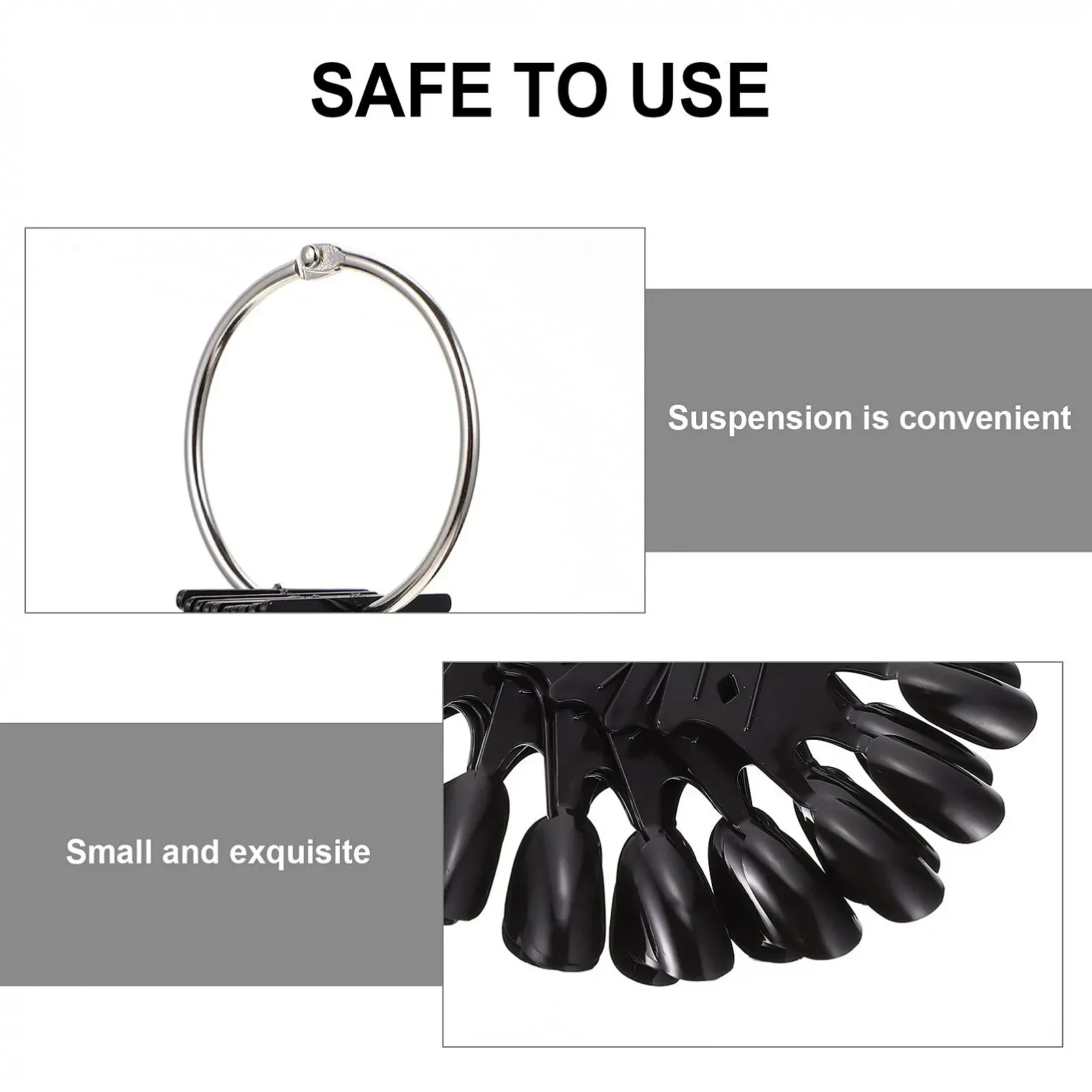 Маникюрные Дисплей-пластины Healvian Crown-design 5 шт., фото №6