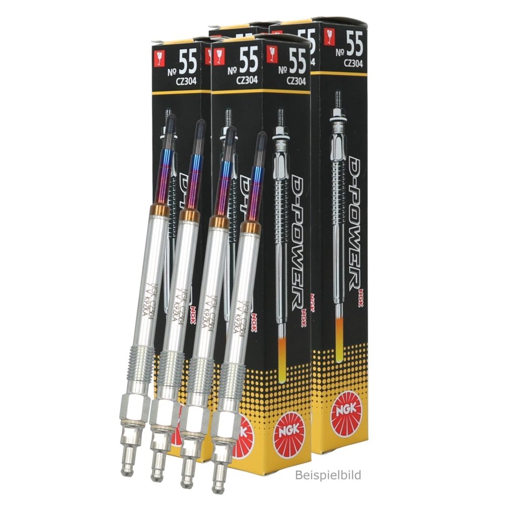 Свічка розжарювання NGK 6285 D-Power для AUDI CITROËN PEUGEOT RENAULT SEAT SKODA VOLVO VW, фото №1