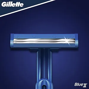 Одноразовая бритва Gillette Blue II 20 шт synthetic.ua - Фото 1