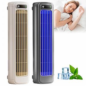 Мобильный кондиционер Brizaac Cooling Ace 3 скорости Аккумулятор 2000 мАч Blue + Beige - Фото 1