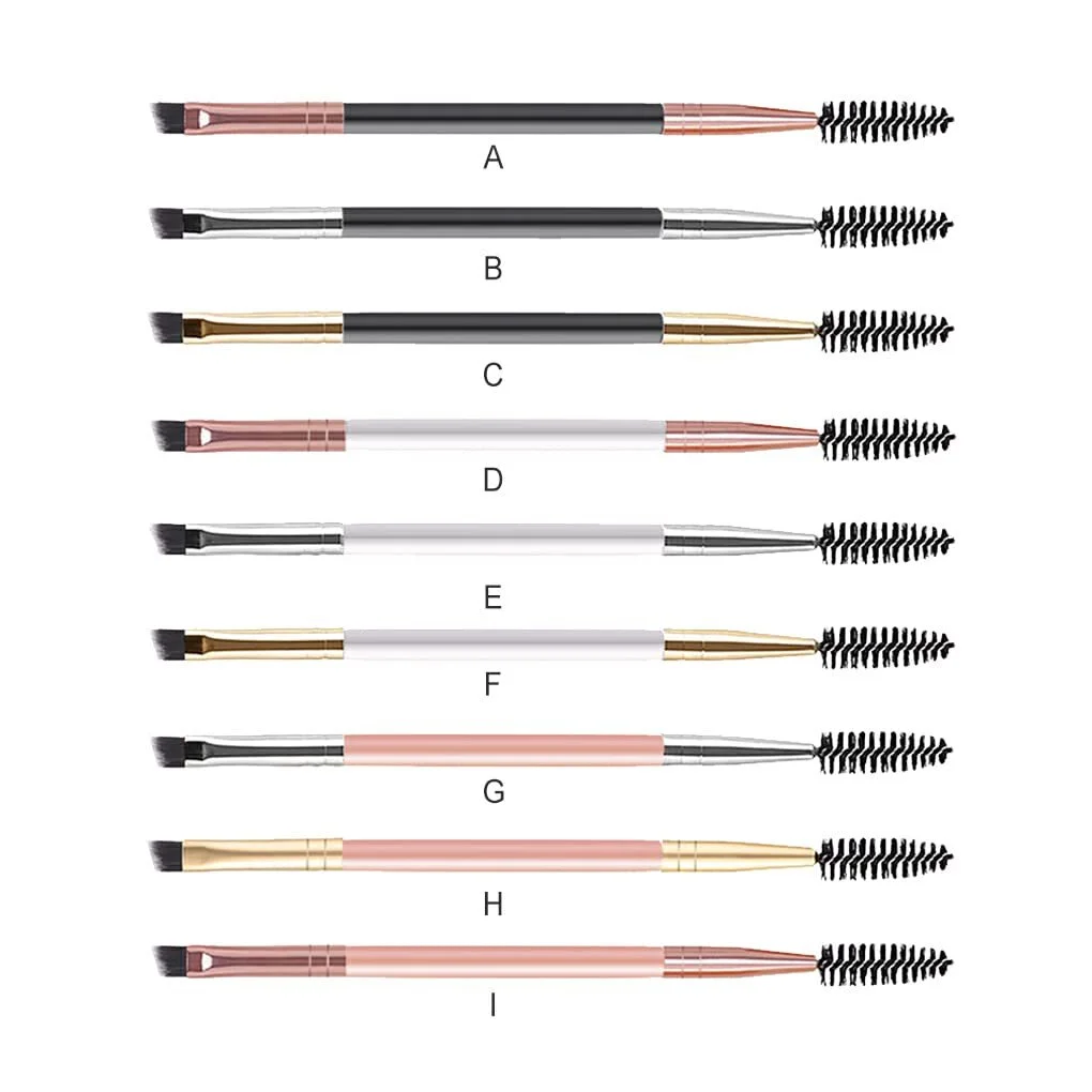 Кисти для бровей rongweiwang Многоцветная, розовая/серебристая, фото №4 Кисти для бровей rongweiwang Многоцветная, розовая/серебристая, фото №4