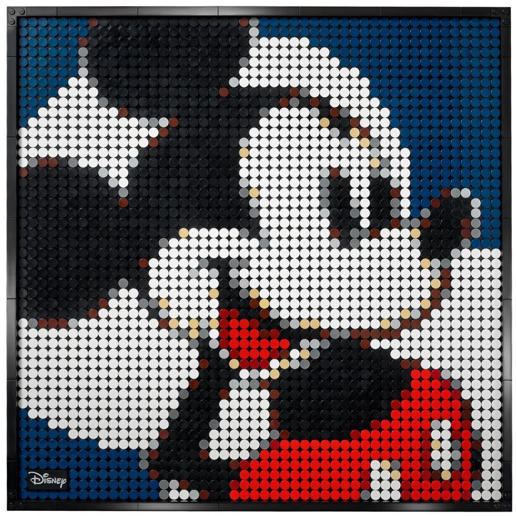 Конструктор LEGO Art Диснеевский Микки Маус 2658 деталей 31202, фото №4
