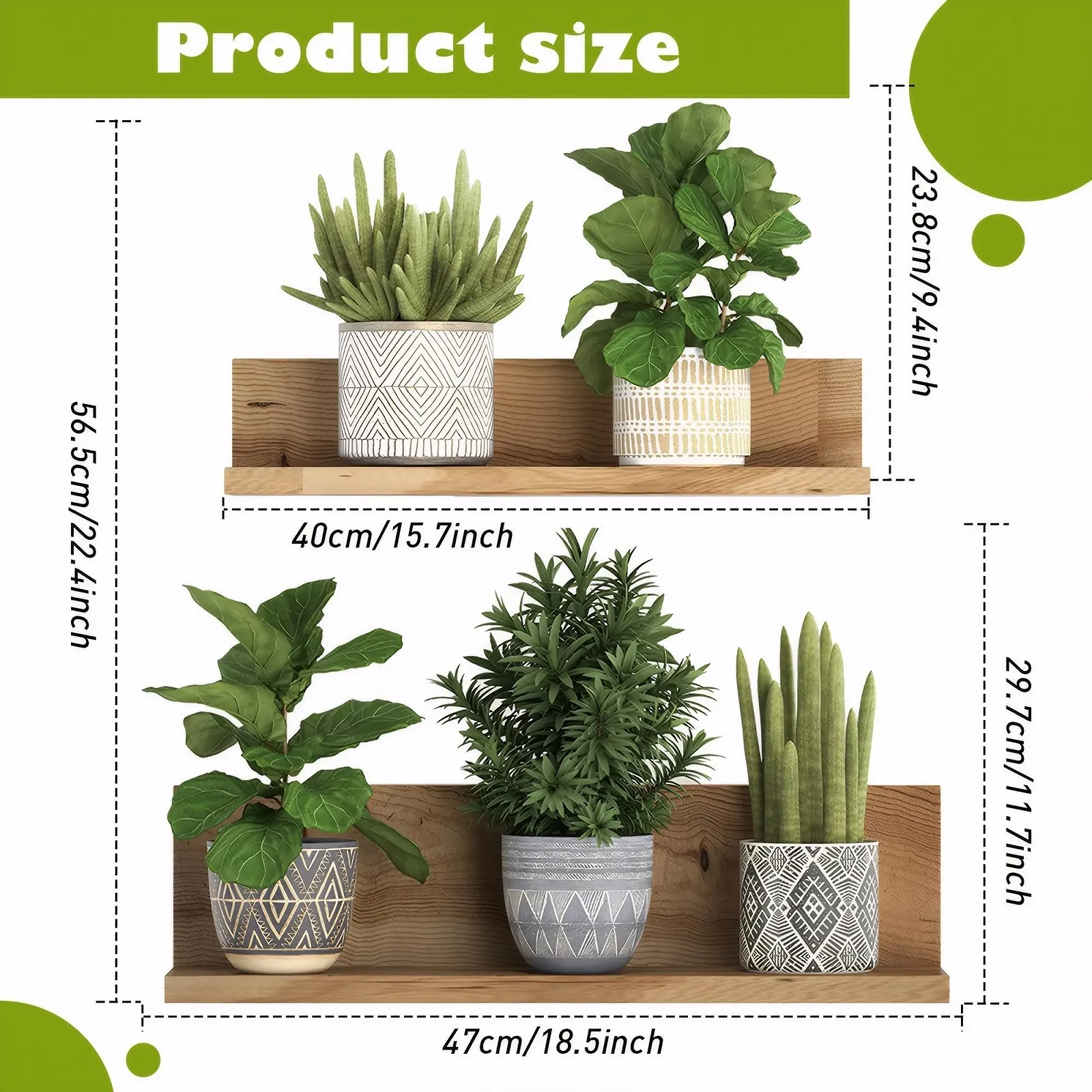 Наклейка на стіну Рослини 3D Кактус Квіти Бонсай Ваза Самоклейна 3 шт., фото №2 Наклейка на стіну Рослини 3D Кактус Квіти Бонсай Ваза Самоклейна 3 шт., фото №2