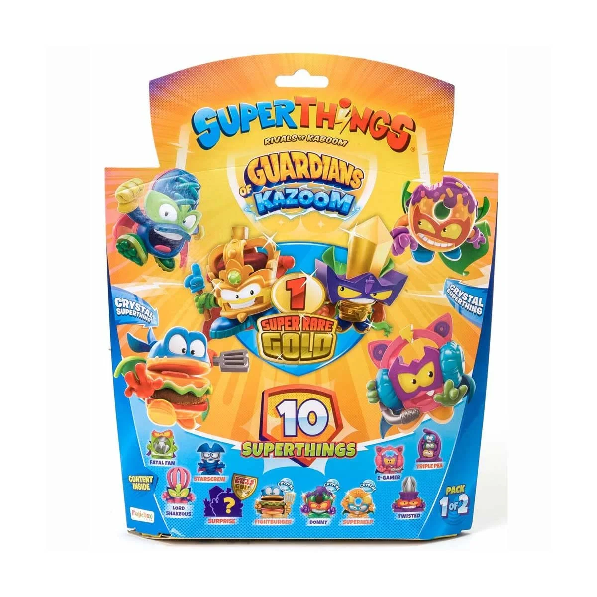 Набір фігурок Superthings Rivals of Kaboom Guardians of Kazoom Blister 10, фото №2