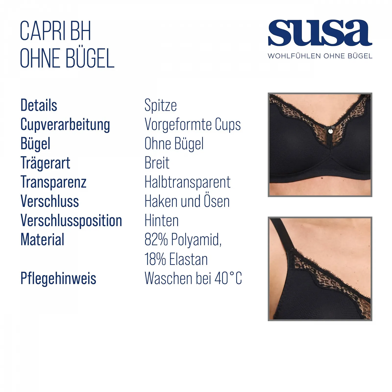 Бюстгальтер Susa Capri, фото №5
