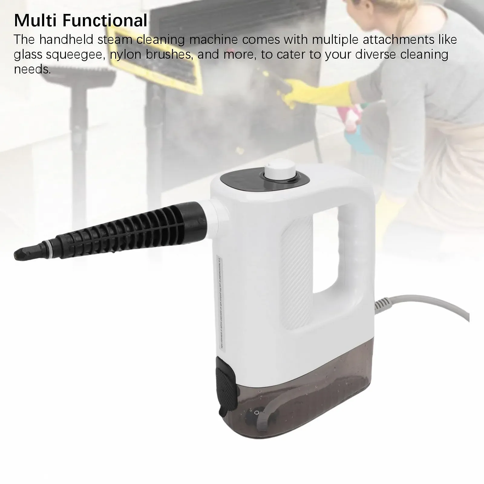 Пароочисник ручний Haofy ABS 1200 Вт 220 В, фото №4