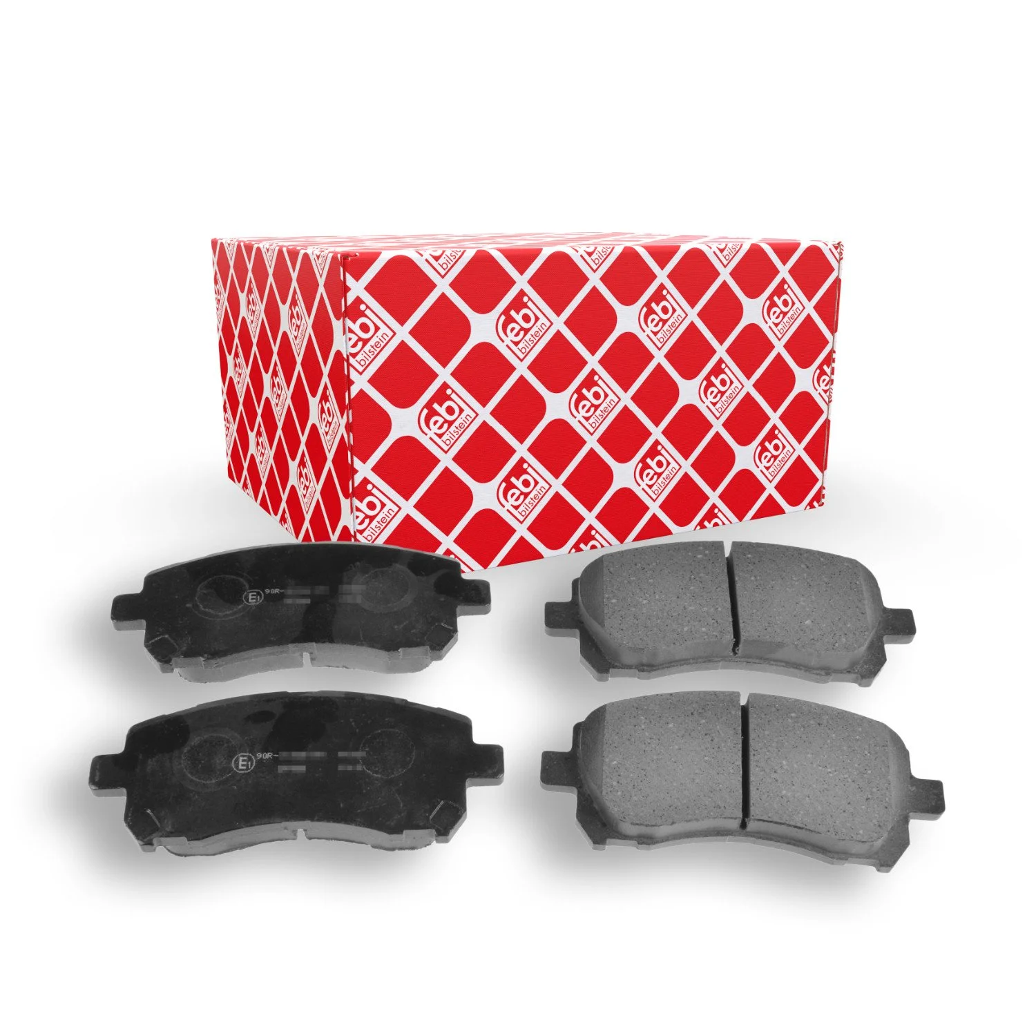 Комплект гальмівних колодок, дискове гальмо FEBI BILSTEIN 16660 для MAZDA SUBARU передній міст, фото №1 Комплект гальмівних колодок, дискове гальмо FEBI BILSTEIN 16660 для MAZDA SUBARU передній міст, фото №1
