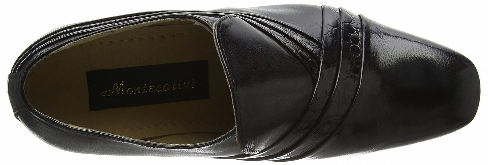 Туфлі Montecatini Pablo Чоловічі На блочному Каблуці Шкіра Рептилії, фото №5