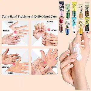 Набір різдвяних кремів для рук 2025, набір кремів для рук, різдвяні подарунки, міні-креми для рук, 10 штук в упаковці synthetic.ua - Фото 1