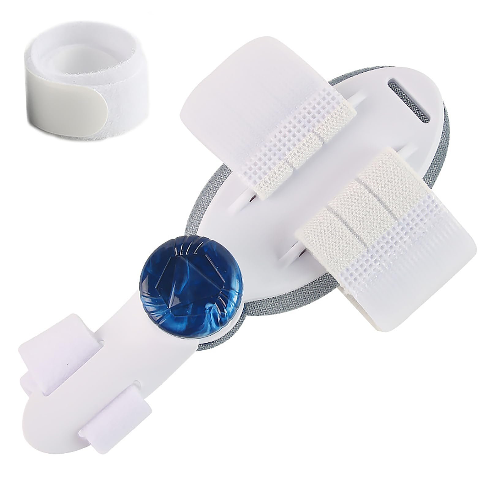 Коректор великого пальця стопи для жінок з нековзним ремінцем на п'яті, бандаж для полегшення болю при вальгусній деформації, універсальний для лівої та правої ноги, фото №1