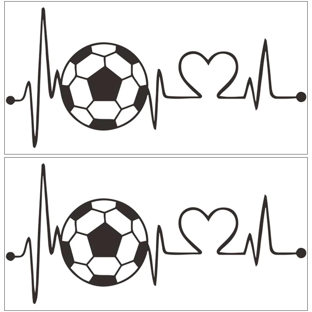 Набір наклейок на стіну Abaodam Football PVC, фото №1