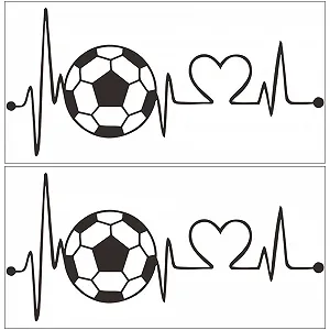 Набір наклейок на стіну Abaodam Football PVC - Фото 1