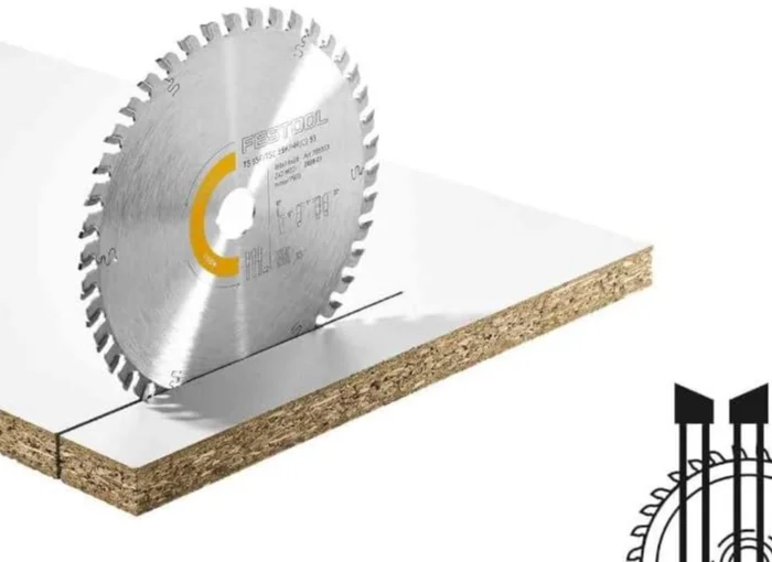 Пильный диск Festool HW 168x1,8x20 WD42 Серебро, фото №2 Пильный диск Festool HW 168x1,8x20 WD42 Серебро, фото №2