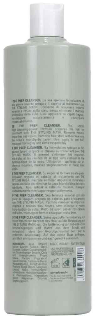 Шампунь Fanola No More The Prep Cleanser 1 л., фото №2 Шампунь Fanola No More The Prep Cleanser 1 л., фото №2