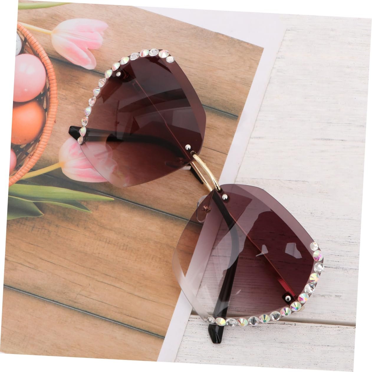 Сонцезахисні окуляри Без оправи PACKOVE Набір з 3, фото №8