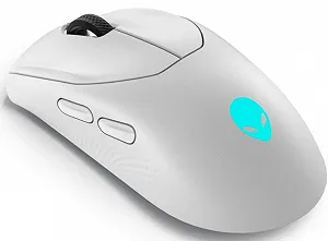 Ігрова миша Dell Alienware Tri-Mode AW720M / Bluetooth / USB / Радіоканал / 26000 DPI / 8 кнопок / RGB підсвітка  / Білий (545-BBDO) synthetic.ua - Фото 1