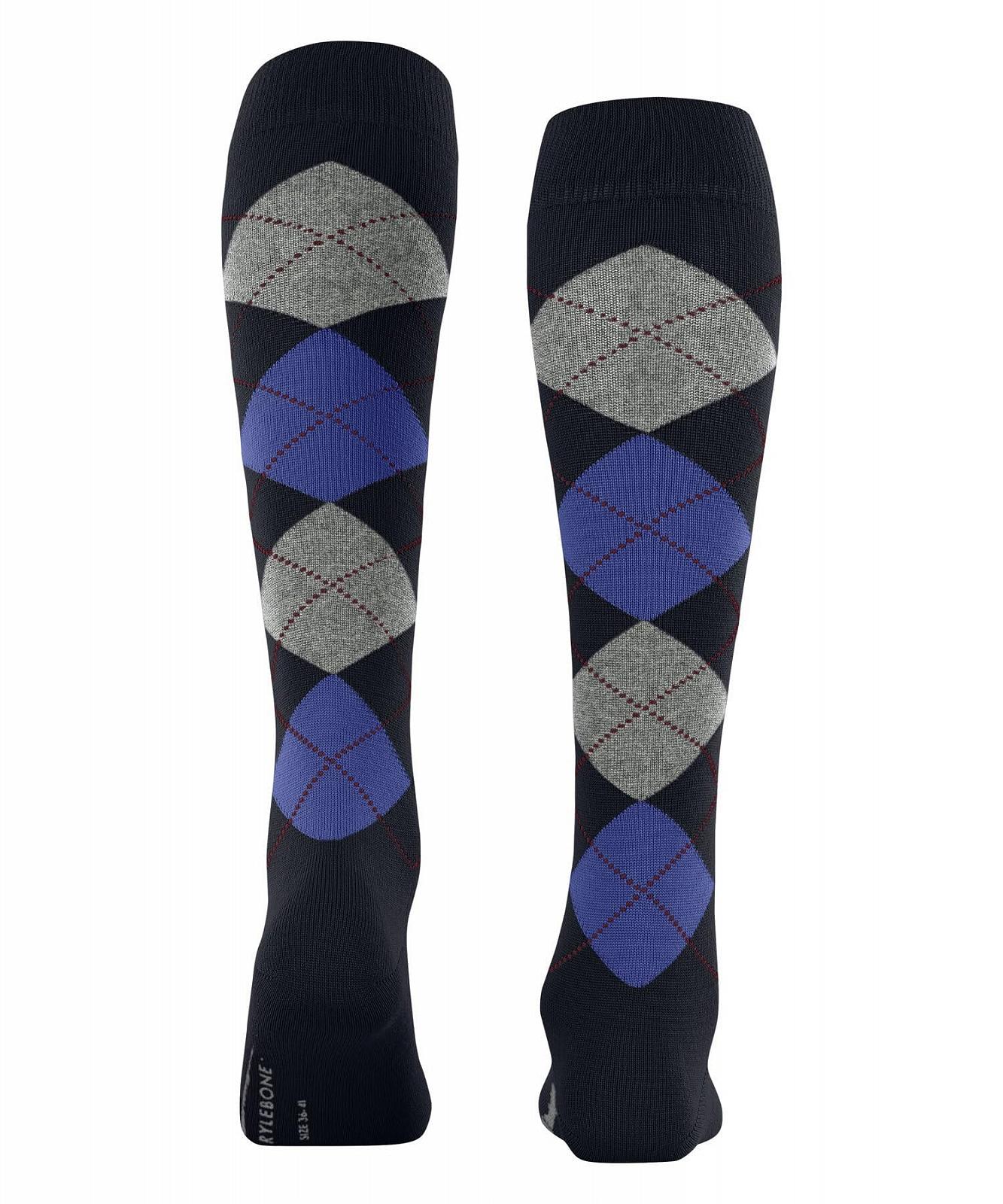 Гольфы Burlington Marylebone W Kh Wolle Lang Gemustert (1 пара), фото №2