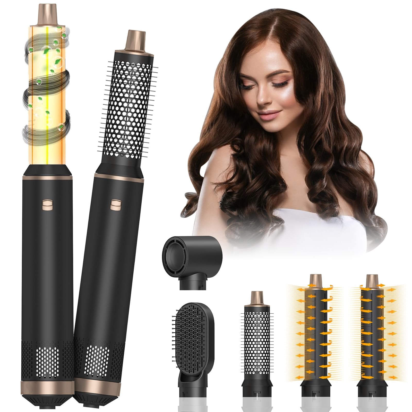 Стайлер для волос 5-in-1 Professional 110,000 RPM Ion Technology, фото №1 Стайлер для волос 5-in-1 Professional 110,000 RPM Ion Technology, фото №1