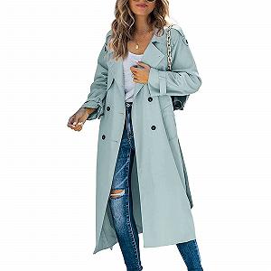 Тренч Zukmuk Довгий Чорний - Фото 1