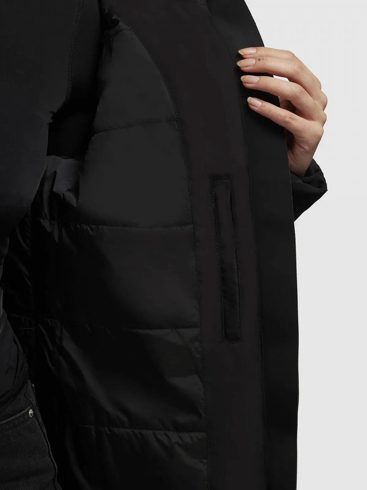 Зимове пальто Khujo Pluz-YM Жіноче Тепле стьобане, фото №6