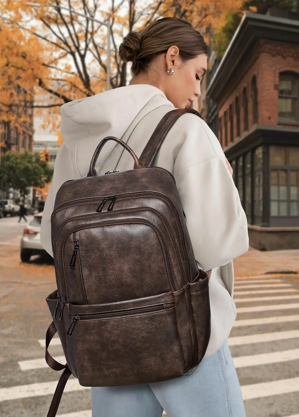 Рюкзак для ноутбука Shrrie Leather 17" Travel, фото №2 Рюкзак для ноутбука Shrrie Leather 17" Travel, фото №2