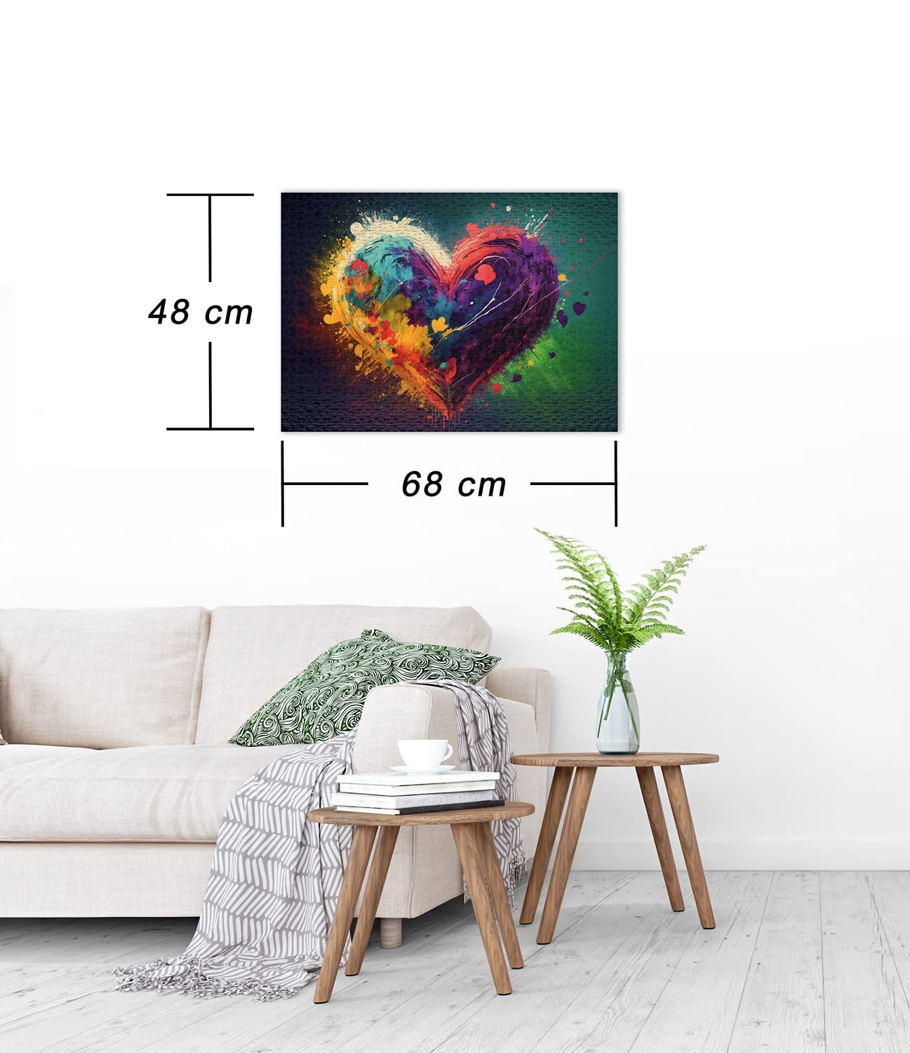 Пазл Ulmer Puzzleschmiede Farben & Fantasy Colors of Love 1000 деталей, фото №1