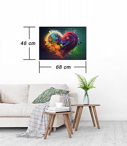 Пазл Ulmer Puzzleschmiede Farben & Fantasy Colors of Love 1000 деталей - Фото 1