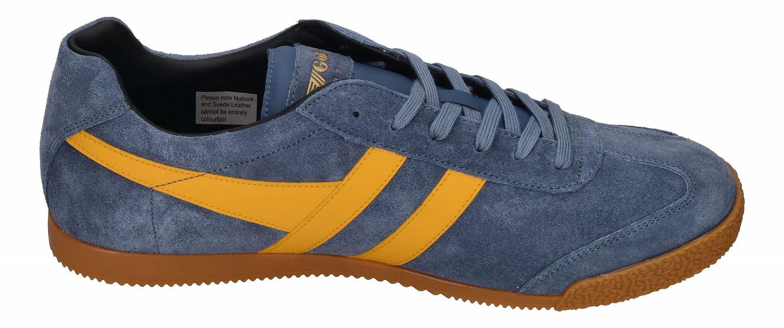 Кросівки Gola Harrier CMA192IY Блакитний Сонячний Чорний, фото №4