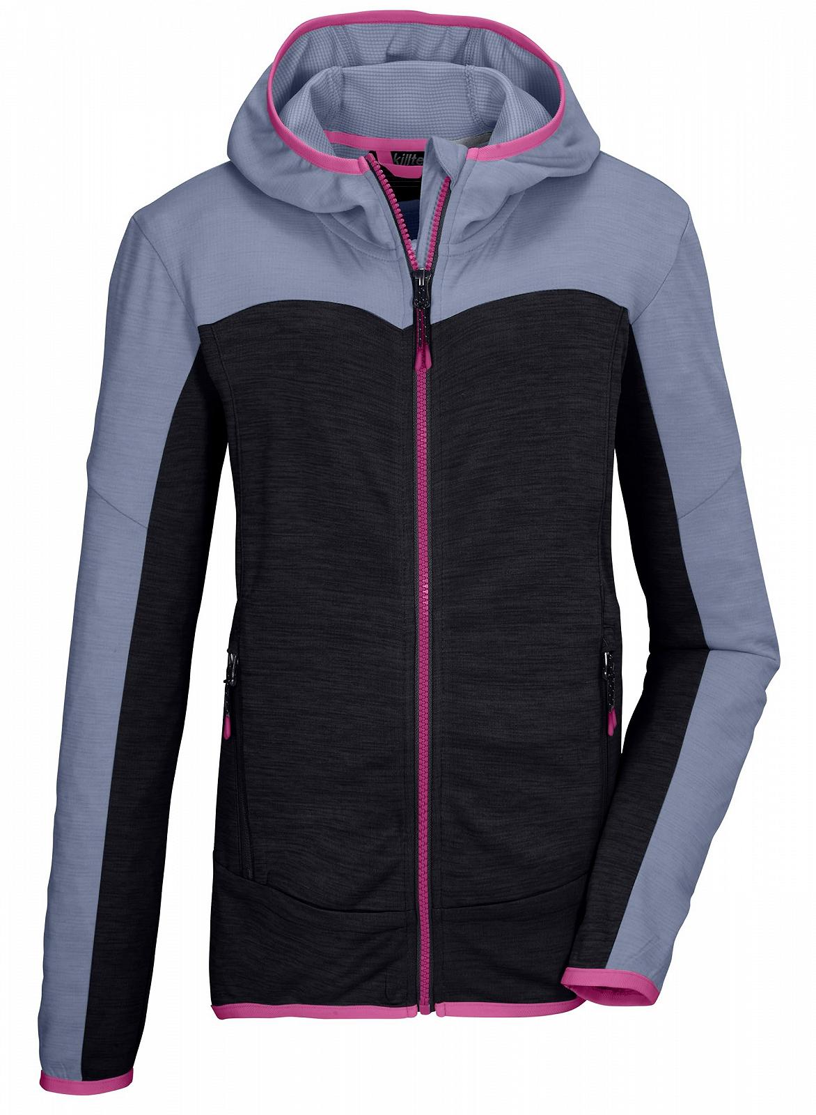Куртка Powerstretch с капюшоном Killtec Girls' Kos 167 Grls Flx Jckt, фото №1