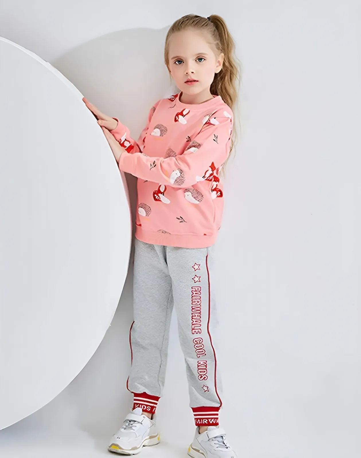 Джемпер Little Hand для девочек, детский хлопковый топ, повседневный пуловер с длинными рукавами для малышей, размер 92-122, фото №6