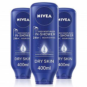 Гель NIVEA Nourishing для сухой кожи 3 x 400 мл - Фото 1