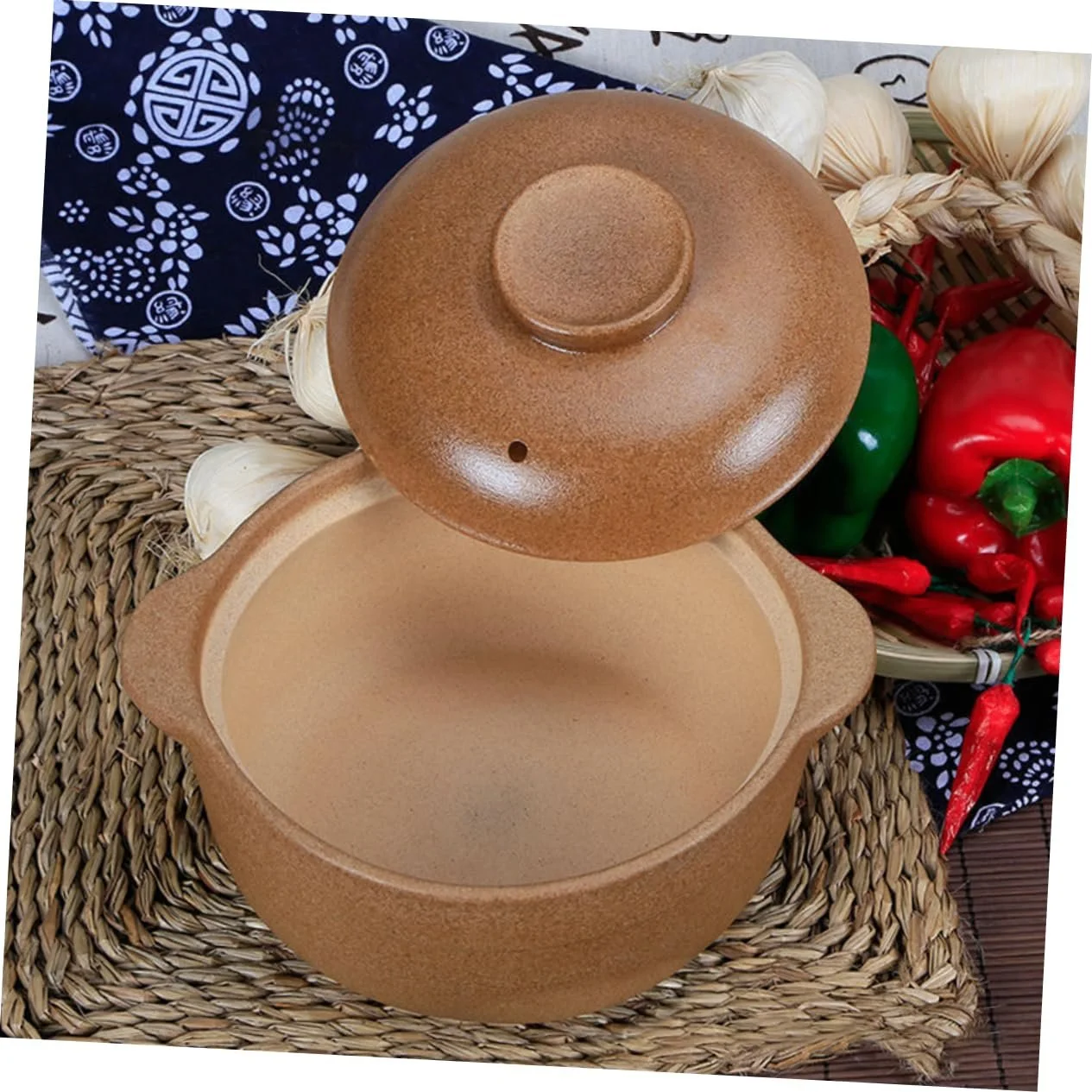 Каструля Sosoport керамічна з кришкою 1,6 л, енергоощадна, для супу та тушкування, фото №9