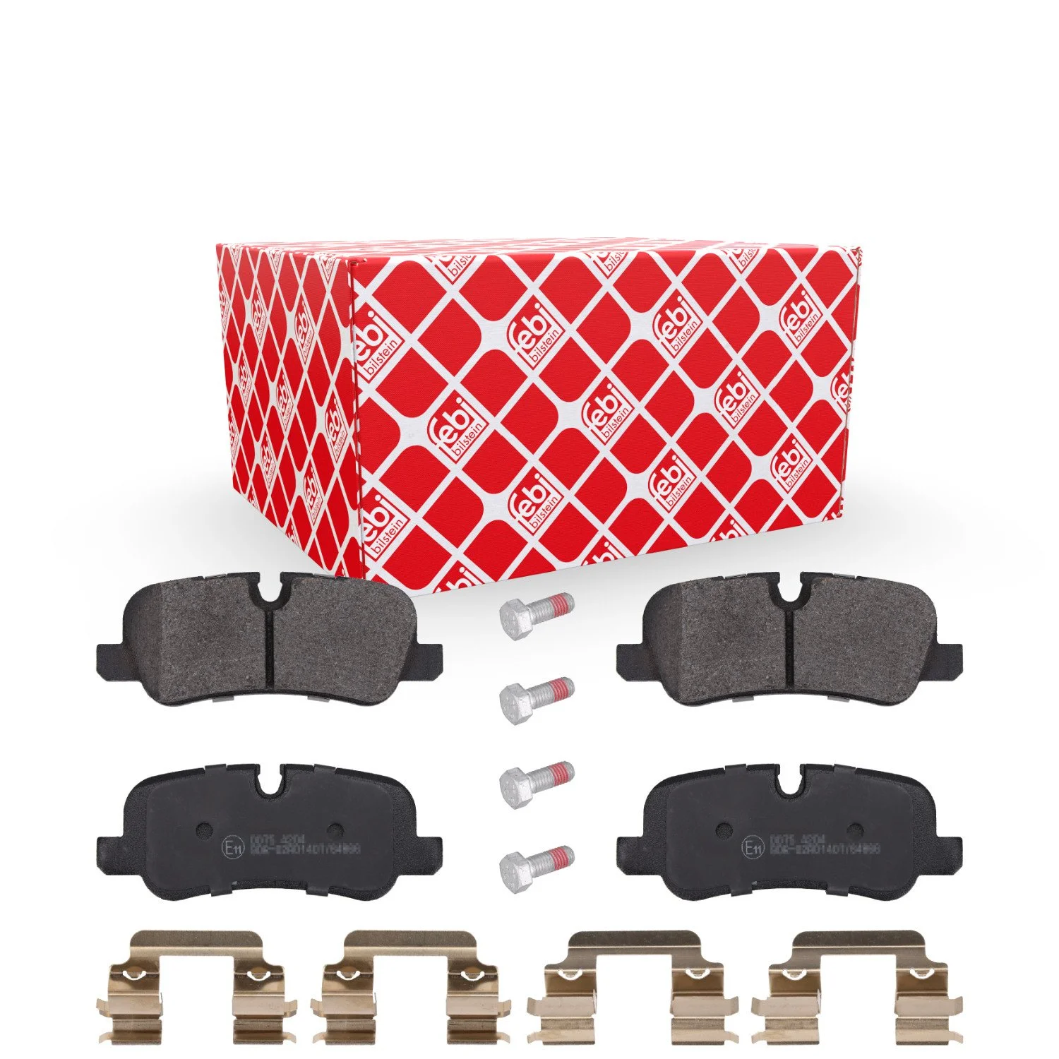 Комплект гальмівних колодок FEBI BILSTEIN 116118 дискове гальмо для LAND ROVER задня вісь, фото №1