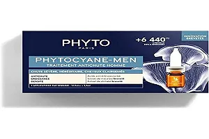 Средство против выпадения волос PHYTO Cyane-men для мужчин 12 x 3.5 мл - Фото 1