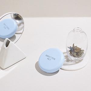 Пудра Thesaem Saemmul Perfect Pore Pact для минимизации пор, матирующая, для фиксации макияжа, 12 г synthetic.ua - Фото 1