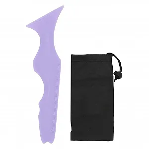 Купить Трафареты для подводки глаз 5-в-1, силиконовые, многоразовые, многоцелевой инструмент для макияжа, фиолетовый - Фото 1 Трафареты для подводки глаз 5-в-1, силиконовые, многоразовые, многоцелевой инструмент для макияжа, фиолетовый - Фото 1