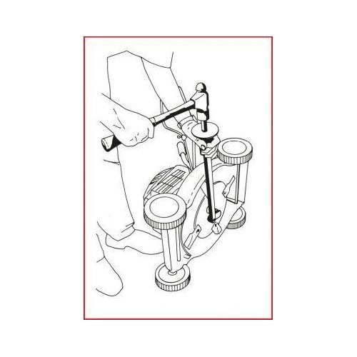 Набір ударних інструментів KS TOOLS 150.2090, фото №3
