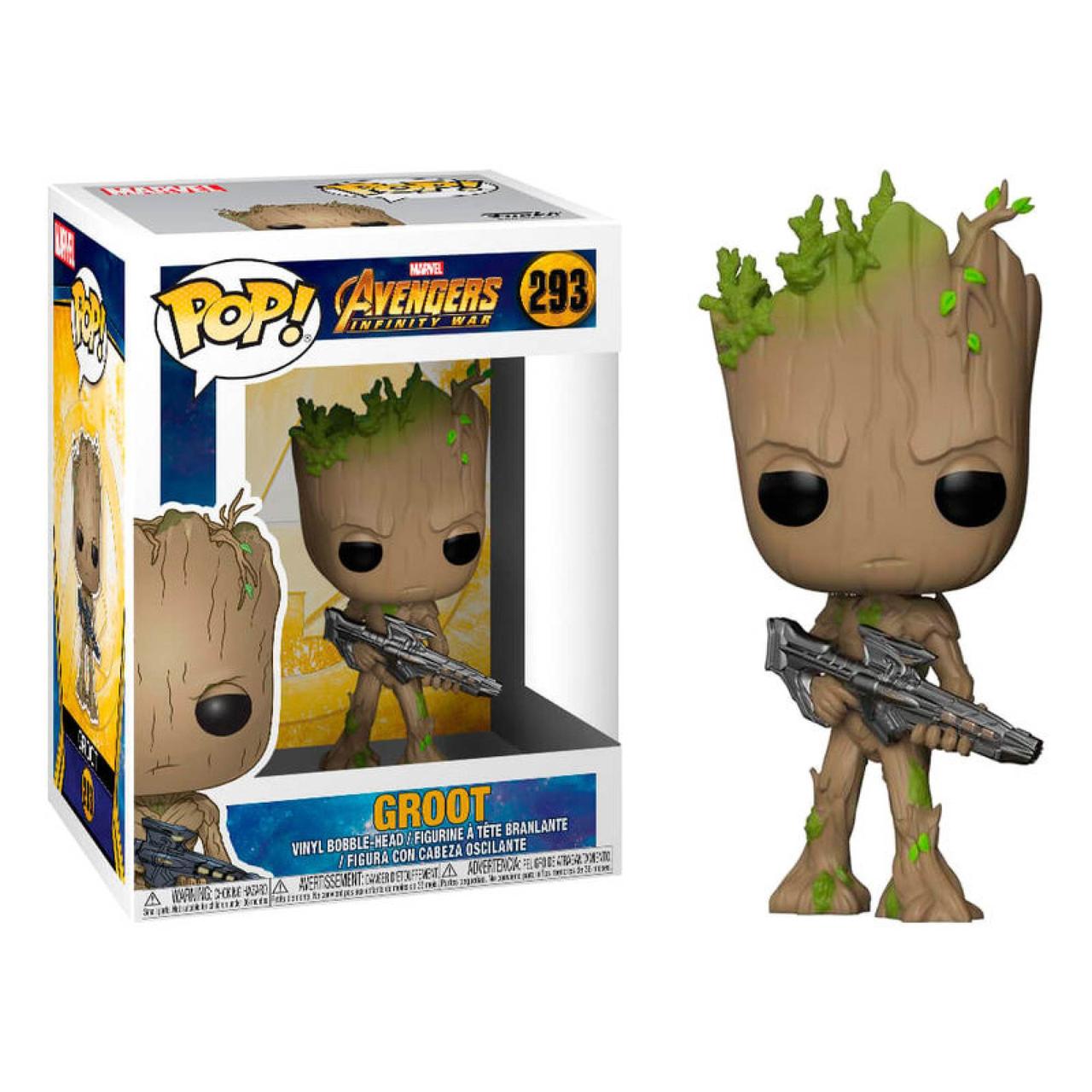 Грут фігурка Funko Pop Грут Groot Guardians of the Galaxy Вартові Галактики дитяча ігрова фігурка 10см 293, фото №2