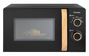 Микроволновая печь Bestron Black & Wood AMN200BW 700 Вт 20 л 25.5 см черная/дерево - Фото 1